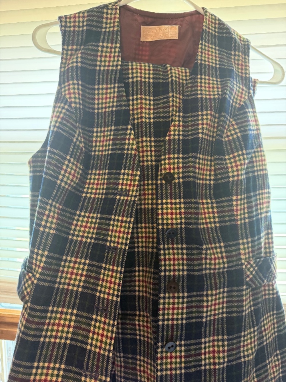 Women’s Pendleton Vintage Vest suit set